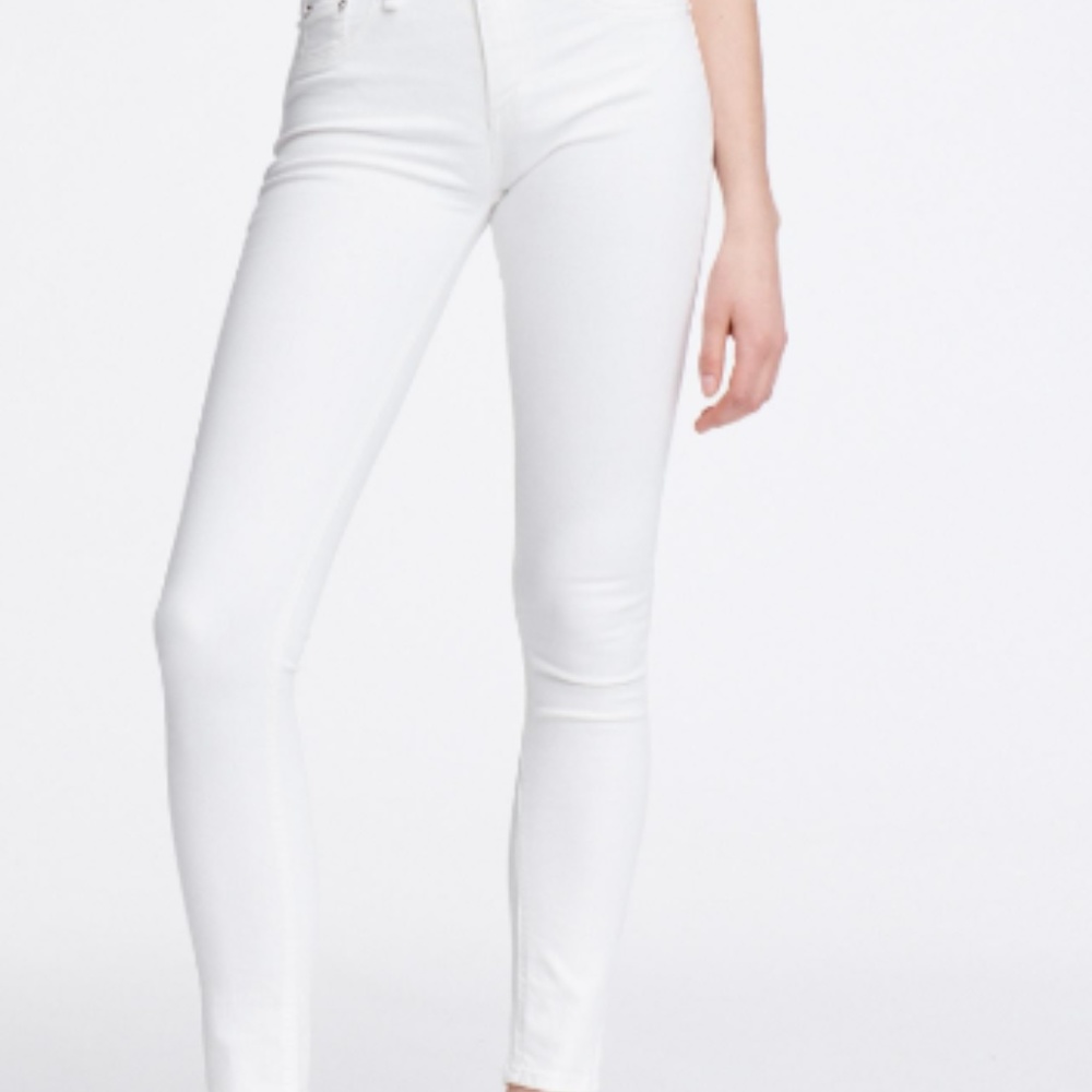 Rag & Bone white jeans